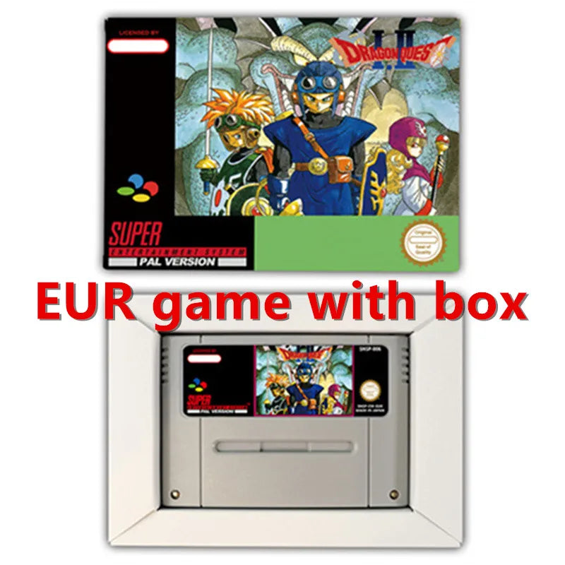 Dragon Quest I & II w/ Box