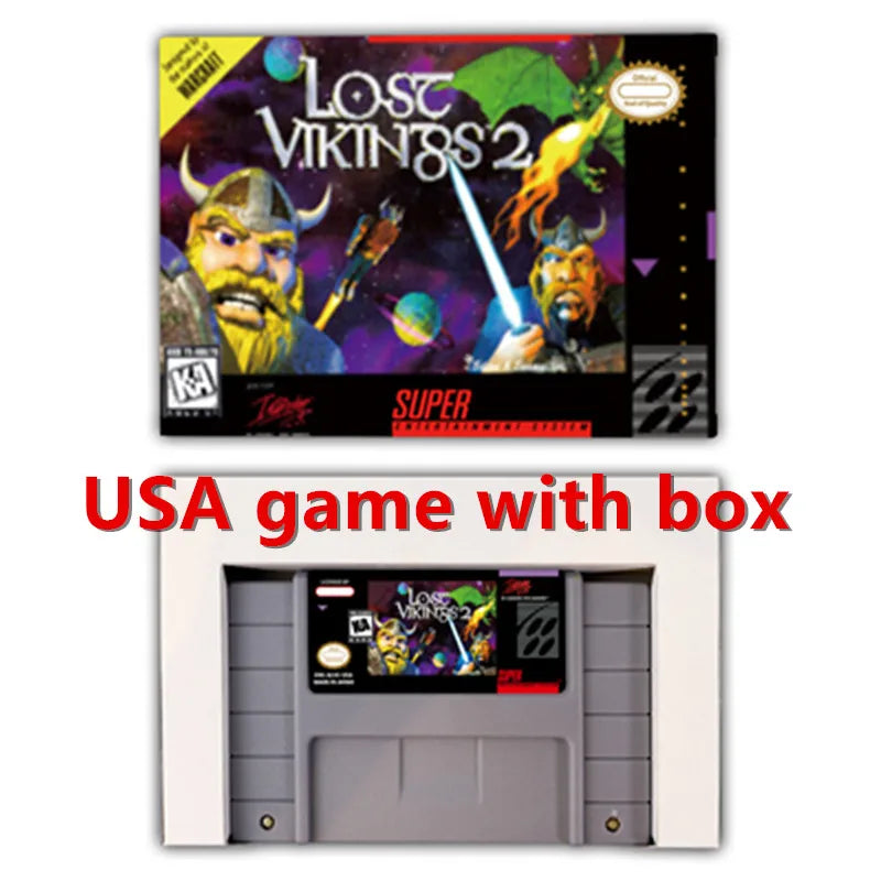 Lost Vikings 2 w/ Box