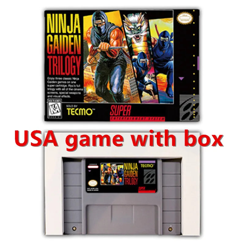 Ninja Gaiden Trilogy w/ Box
