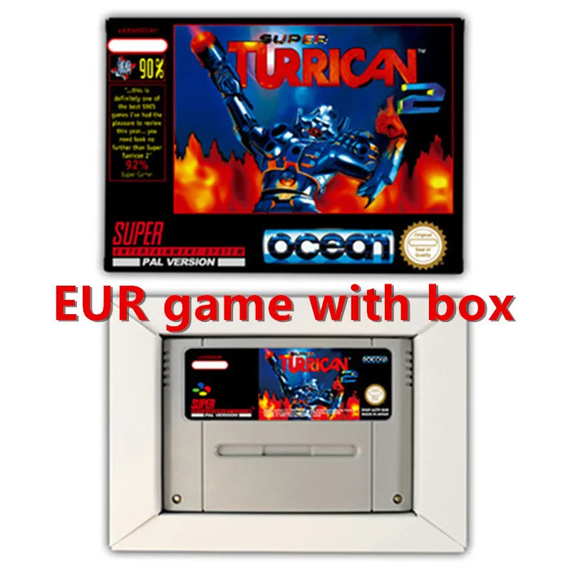 Super Turrican 2 w/ Box