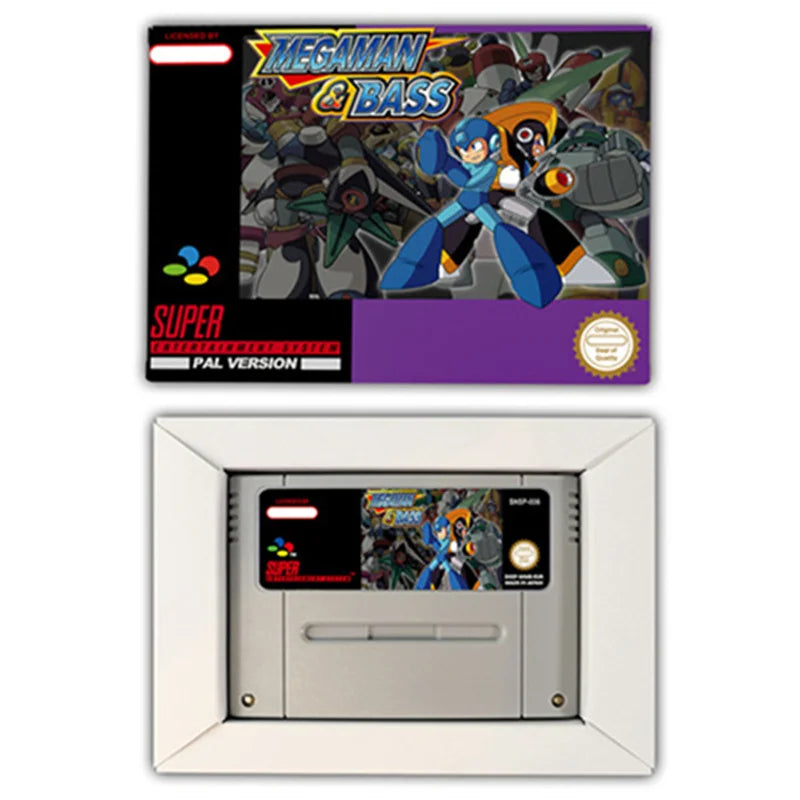 Mega Man & BASS w/ Box