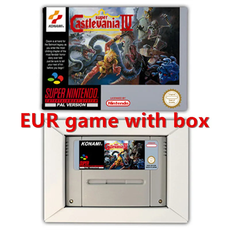 Super Castlevania IV w/ Box
