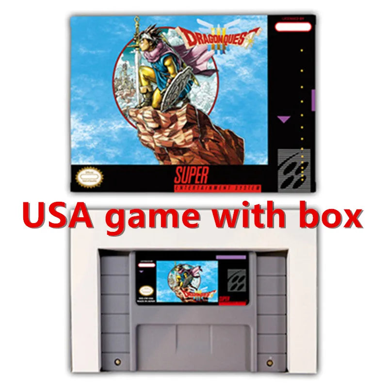 Dragon Quest III w/ Box