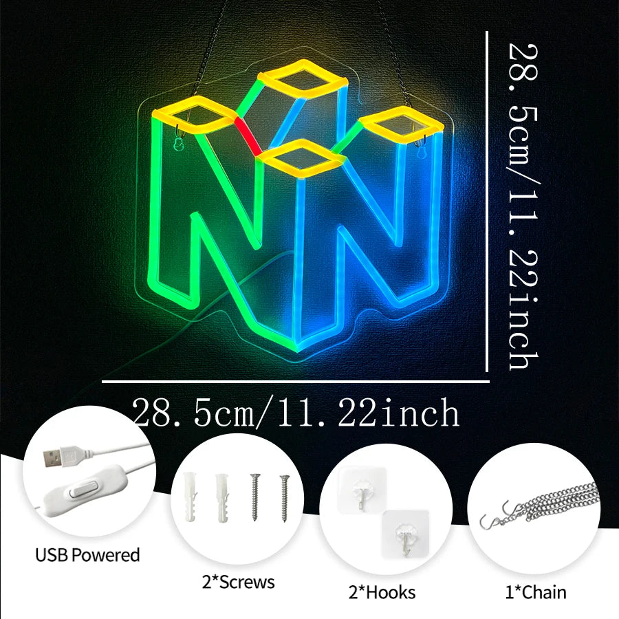 N64 Neon Sign