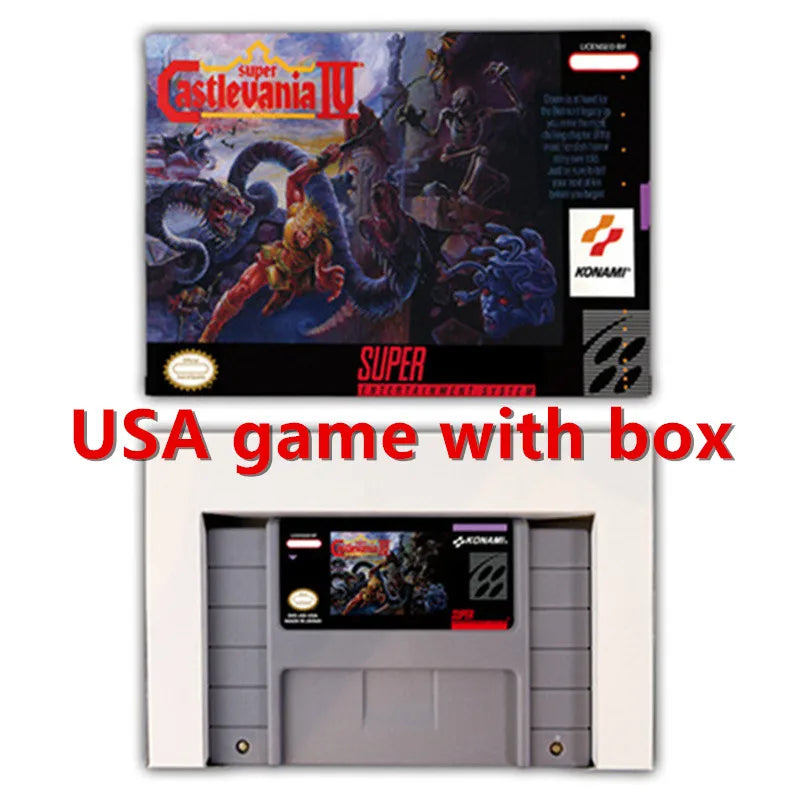 Super Castlevania IV w/ Box