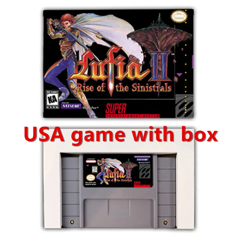 Lufia II - Rise of the Sinistra w/ Box