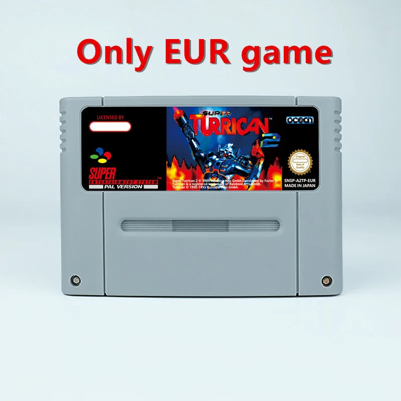 Super Turrican 2 w/ Box
