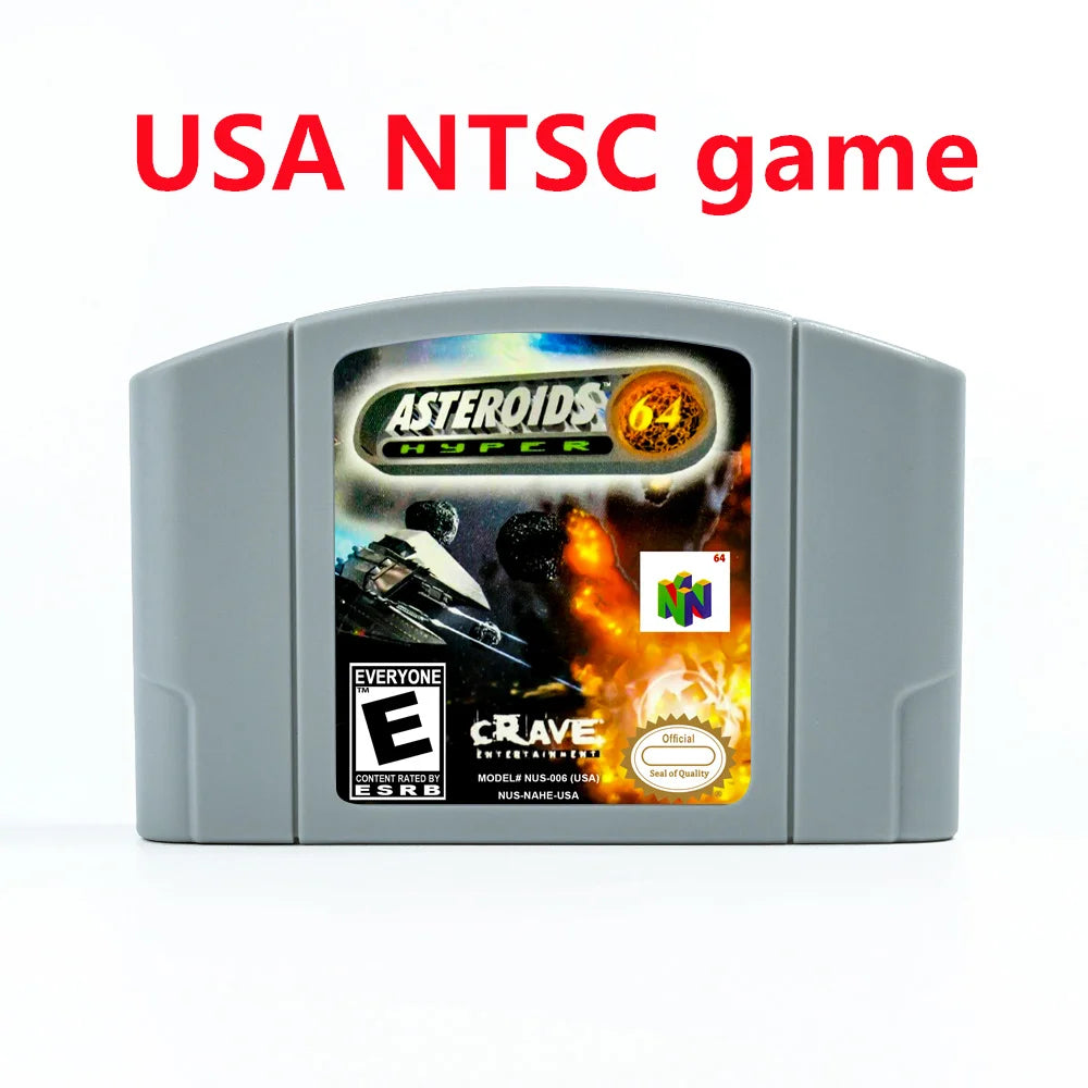 Asteroids Hyper 64
