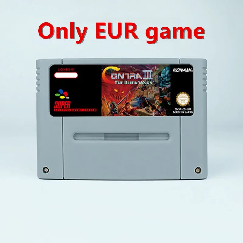 Contra III - The Alien Wars w/ Box