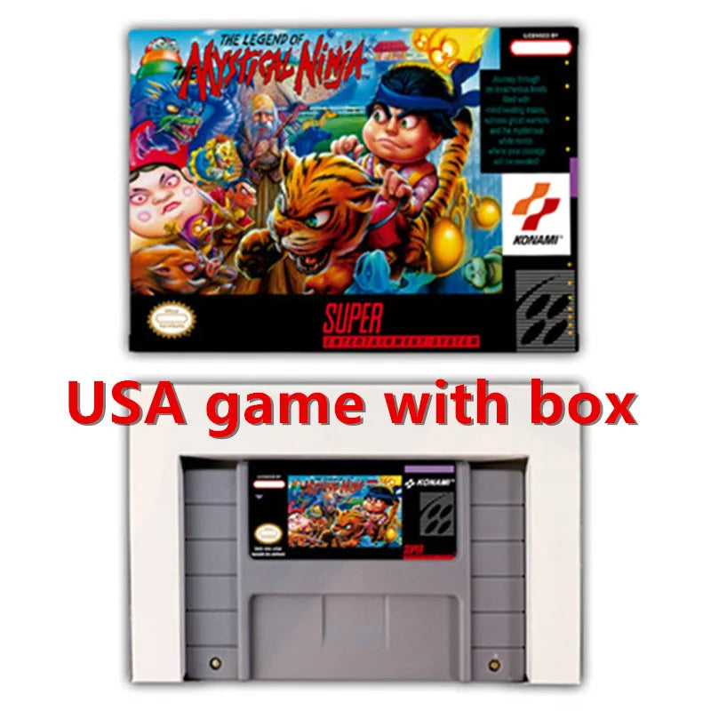 The Legend of the Mystical Ninja w/ Box