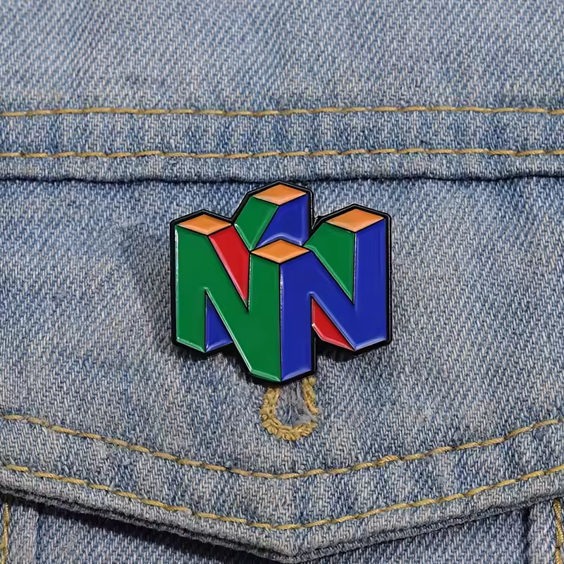 N64 Enamel Pin