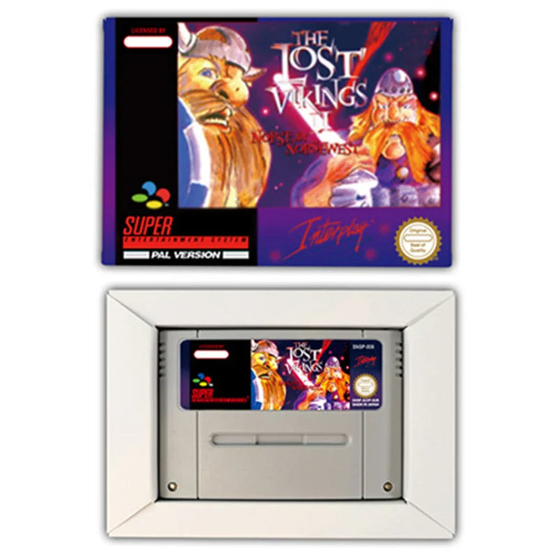 Lost Vikings 2 w/ Box