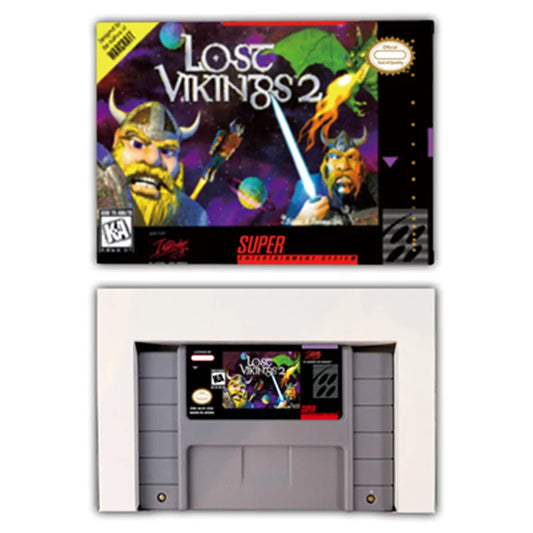 Lost Vikings 2 w/ Box