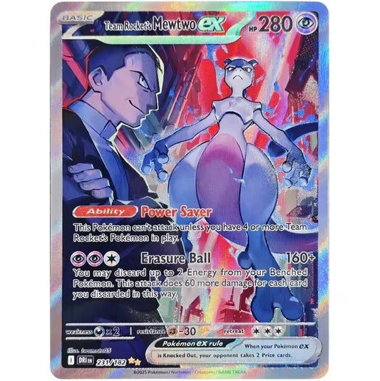 Mewtwo ex Special Illustration Rare #231/182)