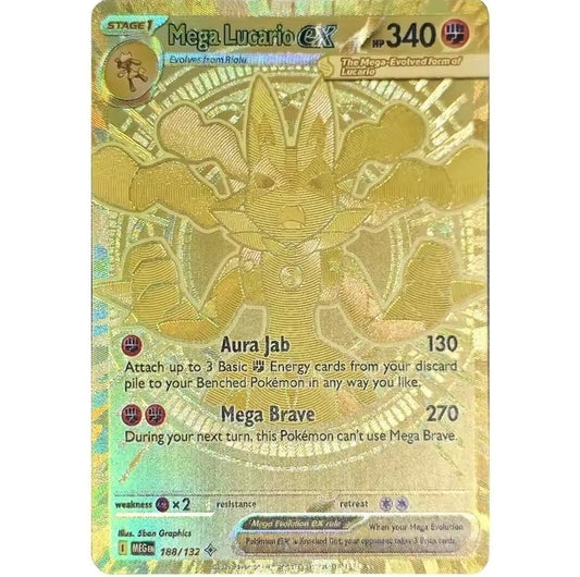 Mega Lucario ex #188/132